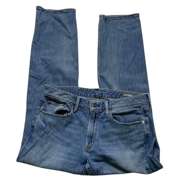 Bonobos Jeans Mens 35x32 Straight Leg Stretch Mid Wash Casual Streetwear Denim - Picture 5 of 10